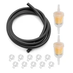 Hoypeyfiy Petrol Hose Kit Fuel Line Pipe Vacuum Tube, Meters X 12 Mm, Black. Fixed Price $26.65.