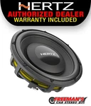 Hertz Mps 300 S4 12" Shallow Mount Ohm Component Subwoofer 500 Watts Rms. Fixed Price $599.99.