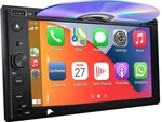 New Inexaccessories Double Din Car Stereo W/ Cd/dvd Player Andoid Auto Apple. Fixed Price $125.00.