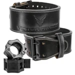 Victor Fitness Vplbbkl Large Black Leather Weight Lifting Belt + Barbell Clamps. Fixed Price $42.98.