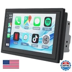 Haudio 7" Double Din Stereo With Wireless Apple Carplay & Android Auto, Touc. Fixed Price $98.26.
