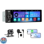 Pyniro Single Din Stereo Universal, 6.36 Inch Carplay And. Fixed Price $80.99.