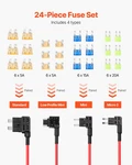 Fuse Tap, 24 Packs, Types 12V Car Add-a-circuit Adapter, Standard Min. Fixed Price $22.88.