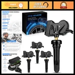 Pre-programmed Tpms Tire Pressure Sensors 433MHZ For Jeep, Dodge, Chrysler (4PCS. Fixed Price $79.99.