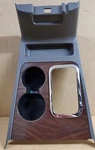 2008 - 2009 Ford Taurus Woodgrain Floor Shifter Cup Holder Tray Trim Bezel Oem. Fixed Price $90.00.