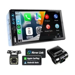 Leadfan Double Din Car Stereo With Dash CAM,7 Inch Full Touchscreen Au.... Fixed Price $102.78.