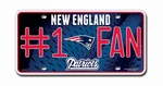 New England Patriots License Plate #1 Fan. Fixed Price $16.67.