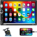 Unitopsci Car Stereo Double Din 7 Inch Hd Touch Screen Radio Bluetooth. Fixed Price $68.72.