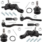 Boxi 8PCS Front Upper Lower Ball Joints Inner Outer Tie Rods Kit For Toyota.... Fixed Price $142.99.