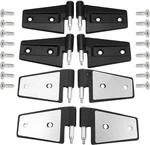 Autohaux Pcs Car Door Hinge Kit With 16 Bolts For Jeep Wrangler 2007-2018. Fixed Price $17.99.