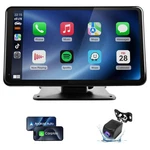 Portable Wireless Carplay & Android Auto Stereo With Backup Camera, 7".... Fixed Price $53.38.