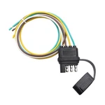 25" 4-WAY Trailer Wiring Harness Plug Male, Prong. Fixed Price $11.03.