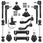 4WD Front Ball Joints + Sway Bars Tie Rods Suspension Kit 1995-1999 For Che.... Fixed Price $227.52.