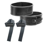 Victor Fitness Vqbbkm Medium Belt + 24" Gray Wrist Straps Combo. Fixed Price $45.98.