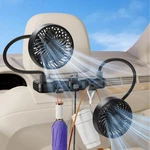 Xuenair Dual 360 Hose Usb Fan For Car Suv Rv Pickup Vehicle Headrest, Sea.... Fixed Price $33.68.