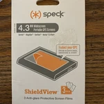 Speck Shieldview 4.3 Gps Screen Protectors 3-PACK Anti Glare Garmin Tomtom New. Fixed Price $19.99.