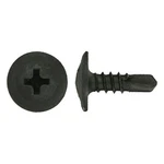 #8 X 3/4" Steel Black Zinc Phillips Washer Head Self-drilling Tek Screws 500. Fixed Price $39.27.