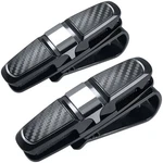 Finegood 2 Pack Holders For Car Visor, Sunglasses Black. Fixed Price $15.29.
