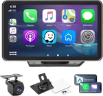 Gegaibe Wireless Apply Carplay/android Auto Portable Touch Screen Pre-owned. Fixed Price $29.95.