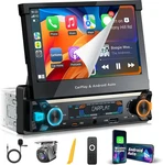 Sooemaka Single Din Touchscreen Radio With Wireless Carplay&android AUTO,7 Inc. Fixed Price $165.19.