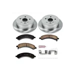 Powerstop Oe Stock Replacement Low-dust Ceramic Brake Pad And Rotor Kit. Fixed Price $116.47.