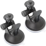 2 Pack Dash Suction Cup Mount With 1/4 Screw Thread Windshield Camera Holder. Fixed Price $16.50.