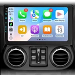 10.2 Inch Car Radio Stereo Upgrade Android 13 For Jeep Wrangler Jk 2007-2018 .... Fixed Price $323.00.