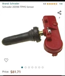 Schrader 20398 Tpms Sensor Replacement Origin Uk Retail Price $82CAD. Fixed Price $24.81.