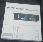 Atoto Wireless Carplay Adapter Model AD3WCP-A. Fixed Price $21.75.