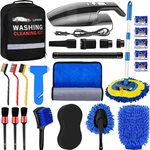 Car Cleaning Kit Wash With High Power Handheld Vacuum Automobile Detaili. Fixed Price $57.73.