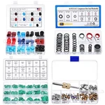 A/c Valve Core & O-ring Kit 270 Pcs, 60 Gasket Seals, Dust Caps Remover Tool. Fixed Price $79.99.