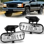 Fog Lights Compatible With 2000 2001 2002 1999-2006 Gmc Sierra/yukon Halogen. Fixed Price $32.39.
