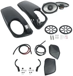 Kicker 46HDBL69 6X9" Saddlebag Speakers+lids For 2014-UP Harley Davidson. Fixed Price $547.00.