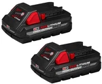 Genuine Milwaukee M18 Redlithium High Output CP3.0 18V Li-ion 3AH Battery 2-PACK. Fixed Price $159.99.