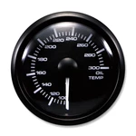 Mgs 52MM Electrical Oil Temperature Gauge F White & Amber Led Black Bezel. Fixed Price $38.47.