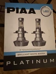 Piaa HB16 Platinum Led Headlight Bulbs Twin Pack Brilliant White 6000K. Fixed Price $42.00.