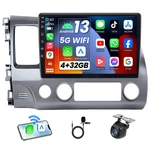 Jerqry 8 Core 4G32G Android 13 Car Stereo Radio For Honda Civic 2006 2007-2011. Fixed Price $141.94.