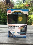 New Solar Powered Ventilation System *as Seen Tv* Keeps Car Cool When Parked. Fixed Price $9.00.