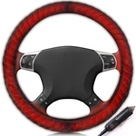 Zone Tech Car Steering Wheel 12V Heated Cover - Classic Black Premium. Fixed Price $35.99.