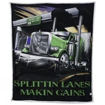 Diesel Life License DL02SPL Splittin Lanes Sherpa Throw 60X70. Fixed Price $42.47.