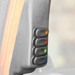 For Jeep Wrangler Jk 2018 Rugged Ridge 17235.96 Left A-pillar Switch Pod Kit. Fixed Price $109.99.