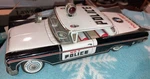 Yonezawa Toys Tin Friction Car 1959 Buick Police NO.7 Made Japan-complete. Fixed Price $99.99.