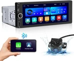 Wireless Single Din Stereo-apple Carplay, Android Auto, 6.86" Touchscreen. Fixed Price $94.99.