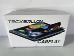 Tecxerllon 9" Wireless Portable Carplay Screen & Android Auto Touch Black. Fixed Price $44.99.