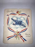 Wwii Us Air Force Military Greeting Card B-17 Flying Fortress Keep 'em. Fixed Price $44.99.