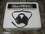 Navatlas NB200 Behind The Style Powersports Headset New Headphones. Fixed Price $84.99.