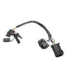 Hihaha 7 Pin To 4 Way Tailgate Light Flat Trailer Wiring 18.11", Black. Fixed Price $33.80.