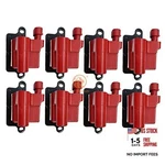 Set Of 8 Square High Energy Ignition Coil Compatible With Cadillac Chevy Gmc. Fixed Price $135.76.