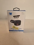 Just Wireless Bluetooth Fm Transmitter Type And Usb-a Charging Port Bass. Fixed Price $6.00.