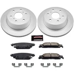 Power Stop CRK6562 Z17 Geomet Coated Brake Rotor And Low-dust Pad Kit. Fixed Price $231.32.